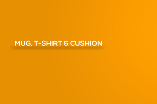 Mug, T-Shirt & Cushion