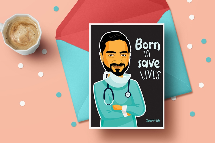 Born To Save Lives - Digital Frame
