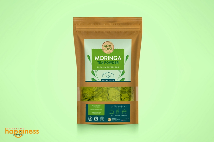 Moringa Tea powder packet