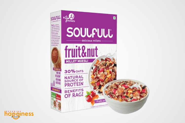 Soulfull Millet Muesli Fruit And Nut (400 Gm)