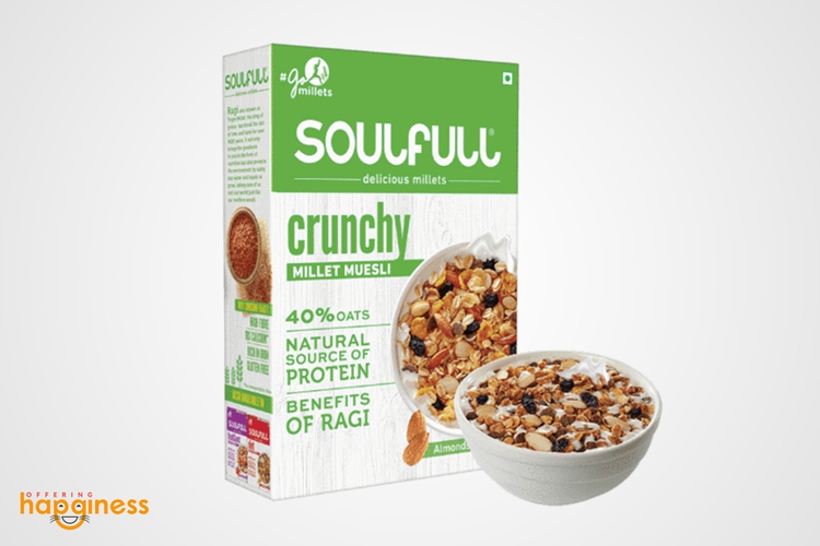 Soulfull Millet Muesli Crunchy (400 Gm)