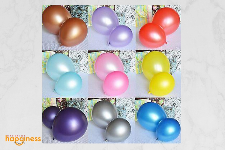 Metalic Balloons (100pcs)