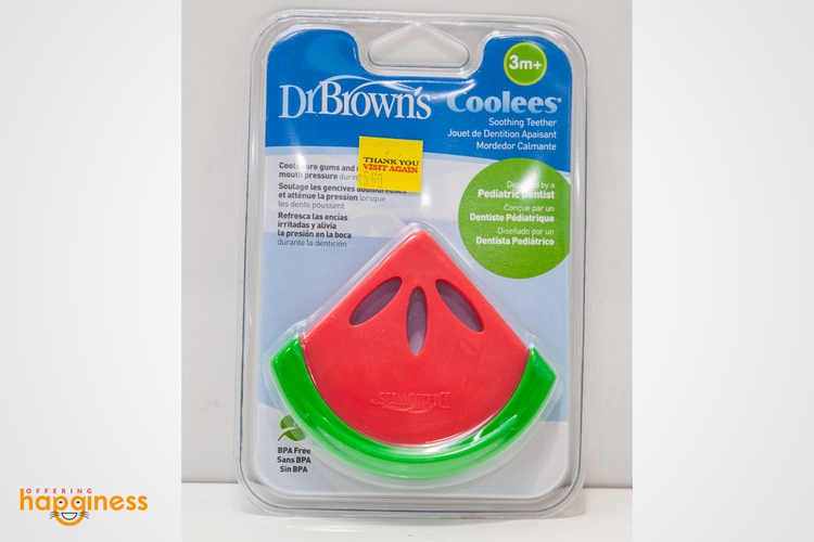 dr brown's watermelon teether