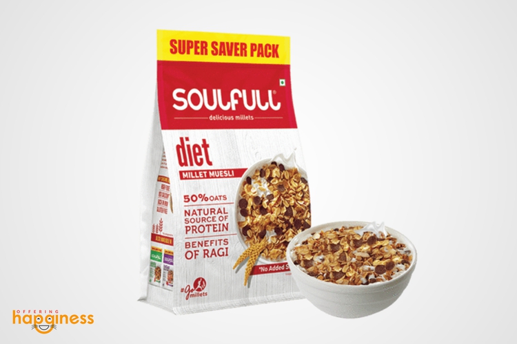Soulfull Millet Muesli Diet (700 Gm)