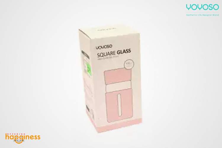 YOYOSO Square Glass Bottle