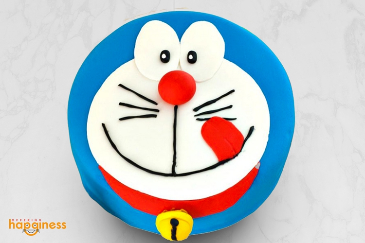 Doremon Sugarpaste Cake