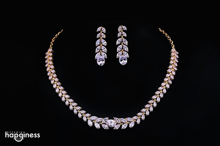 Luxury CZ Jewelry Set