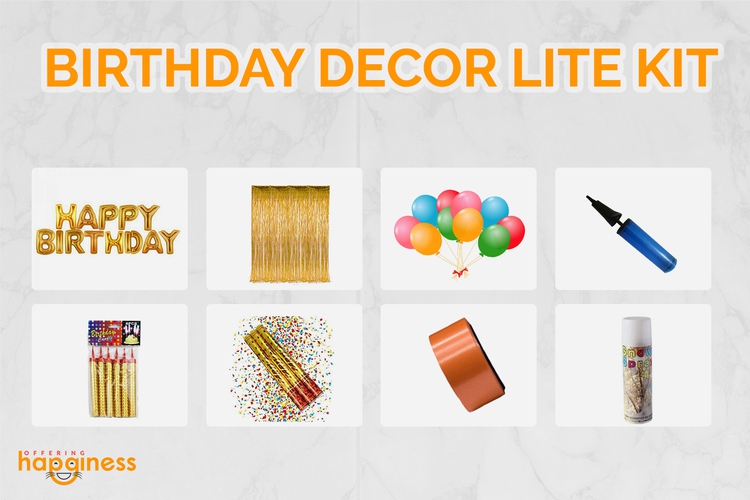 Birthday Decor Lite Kit