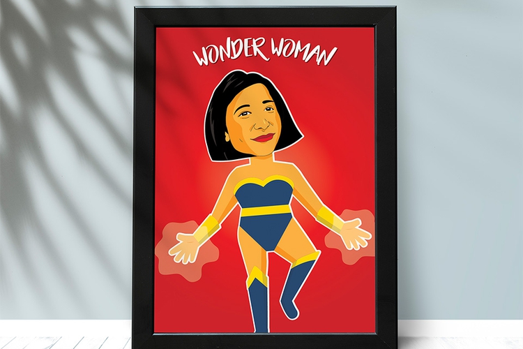 WonderWoman Frame